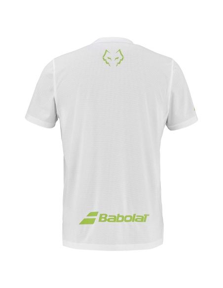 Babolat Play Crew Neck Tee White