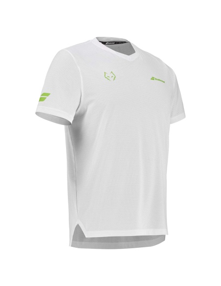 Babolat Play Crew Neck Tee White