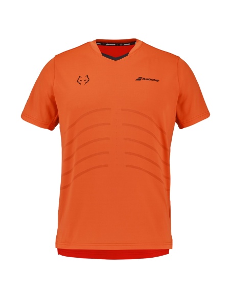 Babolat Crew Neck Tee  Replica Lebron Orange