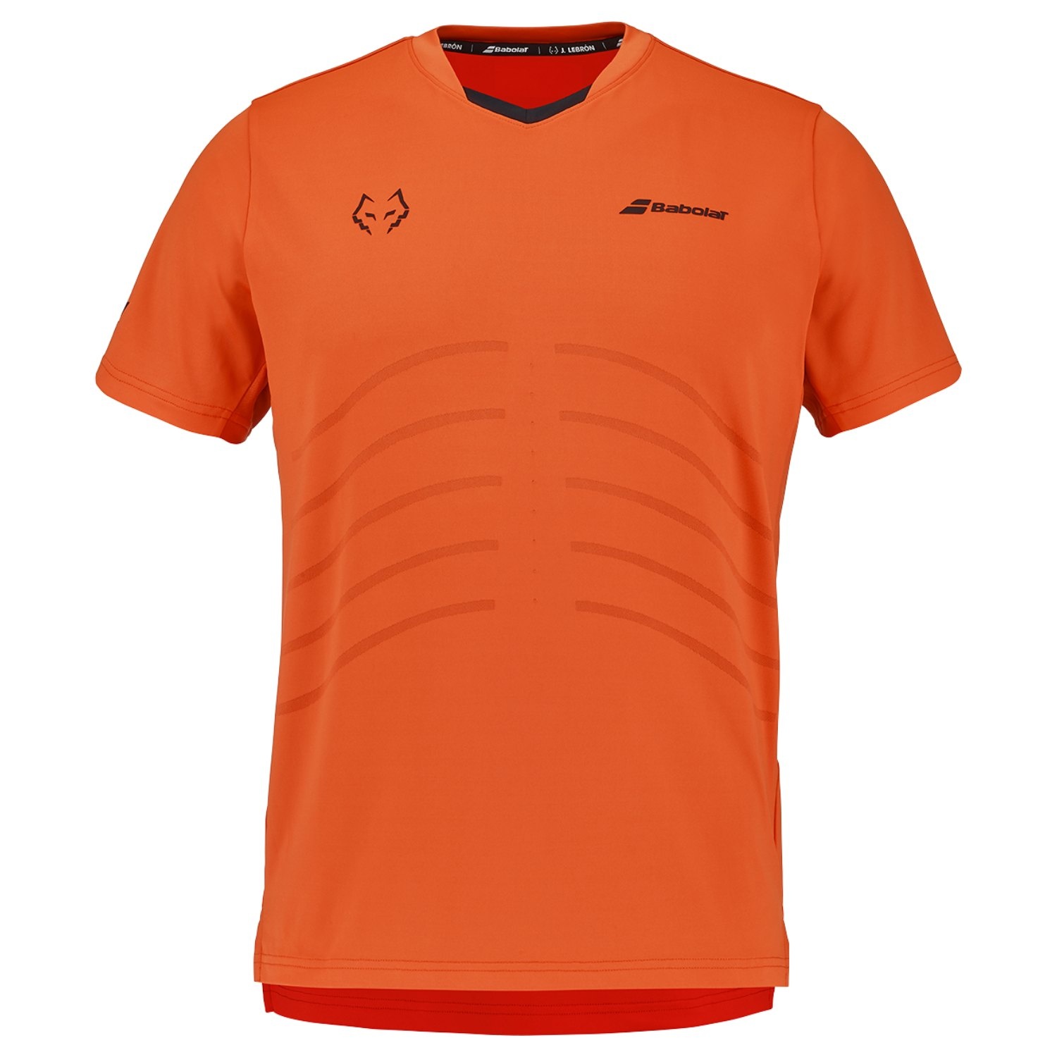 Babolat Crew Neck Tee Replica Lebron Orange