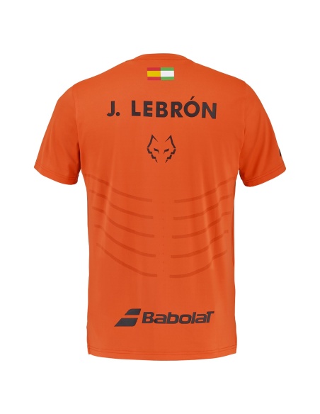 Babolat Crew Neck Tee  Replica Lebron Orange