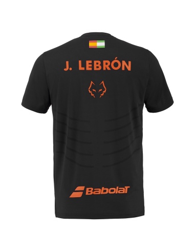 Babolat Crew Neck Tee  Replica Lebron Black