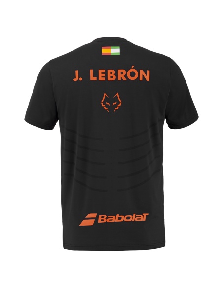 Babolat Crew Neck Tee  Replica Lebron Black