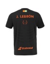 Babolat Crew Neck Tee Replica Lebron Black