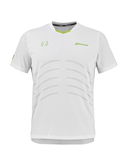 Babolat Crew Neck Tee  Replica Lebron White