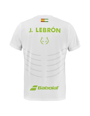 Babolat Crew Neck Tee  Replica Lebron White