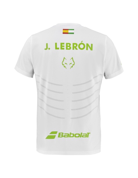 Babolat Crew Neck Tee  Replica Lebron White
