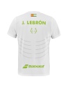 Babolat Crew Neck Tee  Replica Lebron White