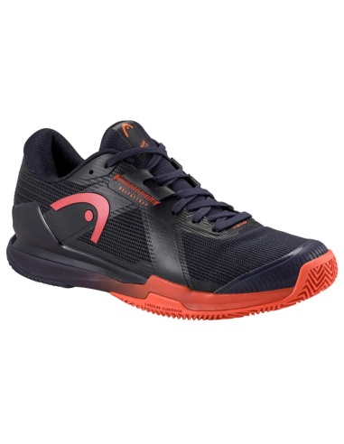 Head Sprint Pro 4.0 Clay Dark Red/Red