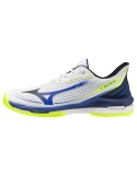 Mizuno Wave Exceed Tour 7 Clay White/Dazzling Blue/Light Yellow