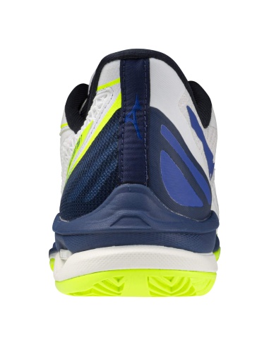 Mizuno Wave Exceed Tour 7 Clay White/Dazzling Blue/Light Yellow