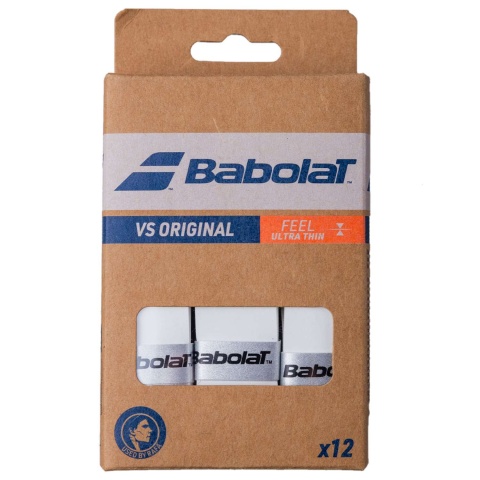 BABOLAT VS Original Overgrip White  x12
