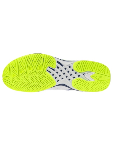 Mizuno Wave Exceed Tour 7 All Court White/Dazzling Blue/Light Yellow
