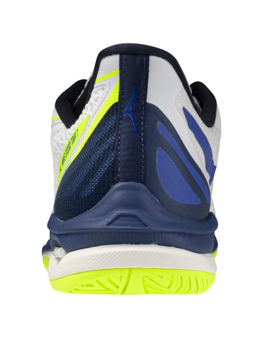 Mizuno Wave Exceed Tour 7 All Court White/Dazzling Blue/Light Yellow