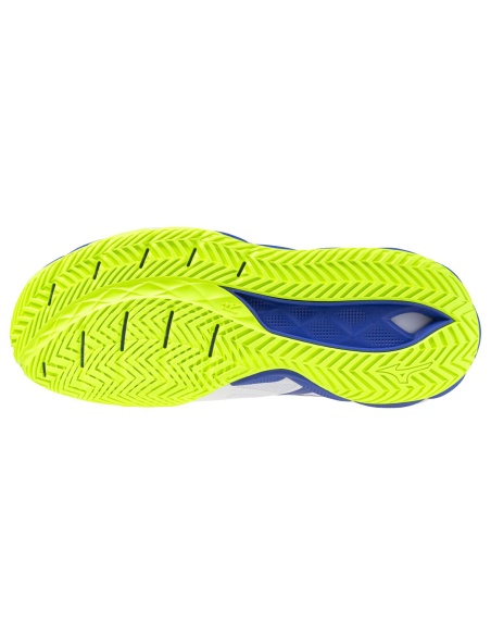 Mizuno Wave Enforce Tour 2 All Court White/Dazzling Blue/LightYellow