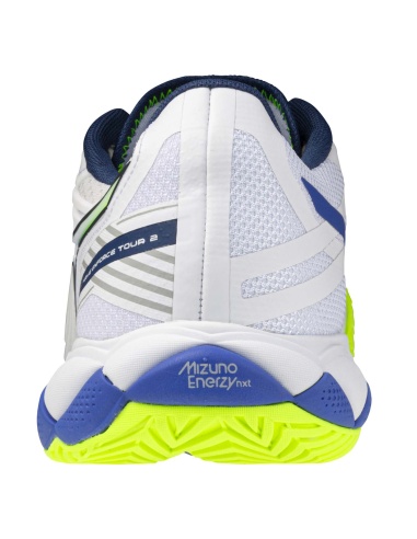 Mizuno Wave Enforce Tour 2 All Court White/Dazzling Blue/LightYellow