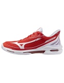 Mizuno Wave Exceed Tour 7 Clay Fiery Red/White/Sun Tomato