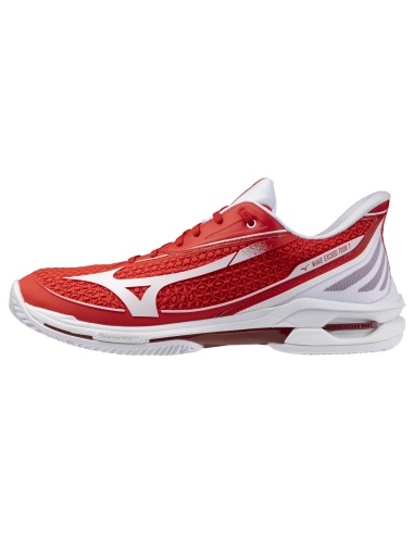 Mizuno Wave Exceed Tour 7 Clay Fiery Red/White/Sun Tomato