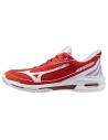 Mizuno Wave Exceed Tour 7 Clay Fiery Red/White/Sun Tomato