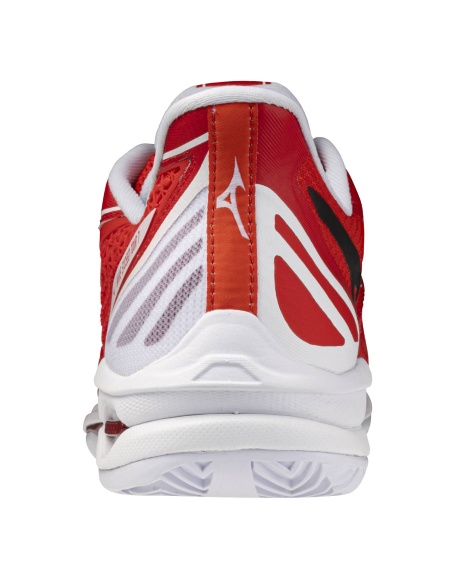 Mizuno Wave Exceed Tour 7 Clay Fiery Red/White/Sun Tomato