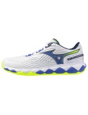 Mizuno Wave Enforce Tour 2 Clay White/Dazzling Blue/LightYellow