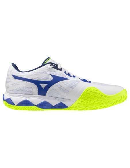 Mizuno Wave Enforce Tour 2 Clay White/Dazzling Blue/LightYellow