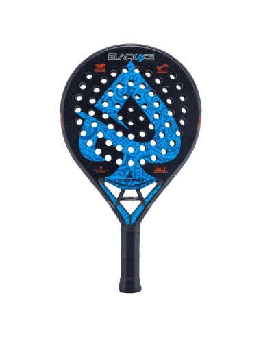 Pro Kennex Black Ace Round – Racchetta padel controllo per epicondilite