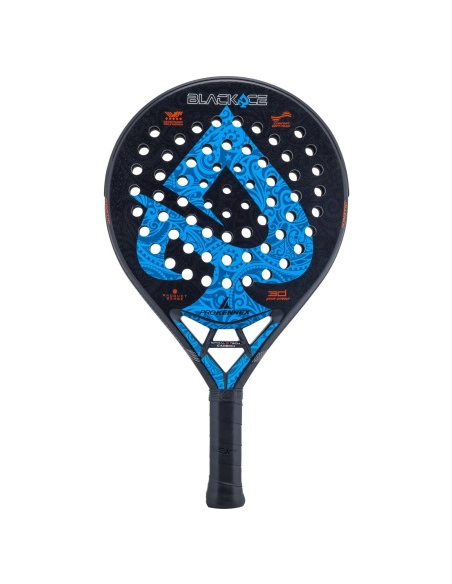 Pro Kennex Black Ace Round – Racchetta padel controllo per epicondilite