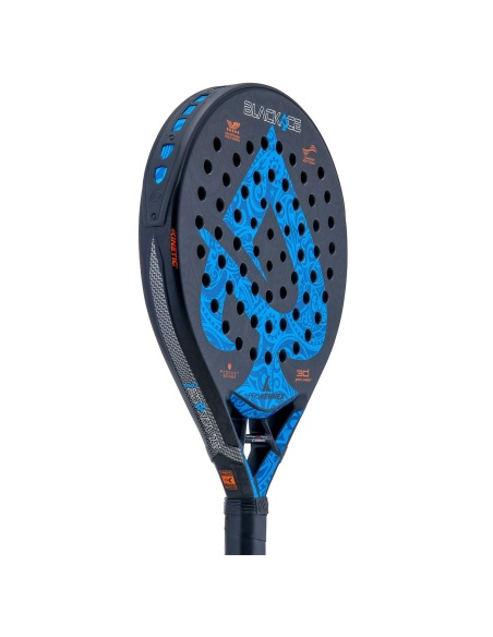 Pro Kennex Black Ace Round – Racchetta padel controllo per epicondilite
