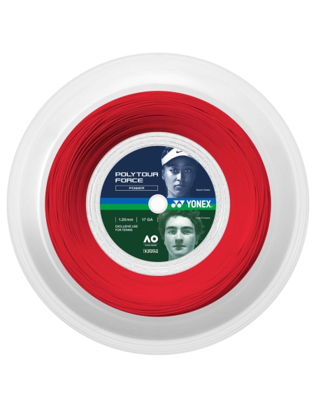 Yonex Poly Tour Force 1,20 Bright Red (200mt)