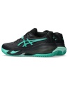Asics Gel Resolution X Clay Black/Aurora Green