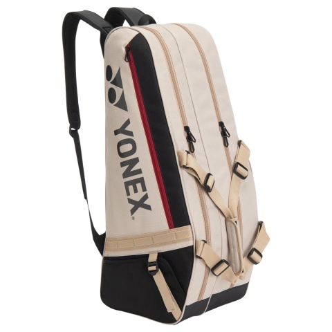 Yonex  Geralogic Raquet Bag x6 Beige