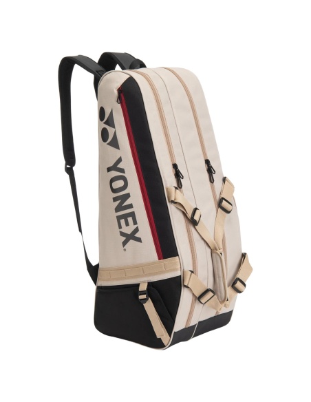 Yonex  Gearlogic Raquet Bag x6 Beige