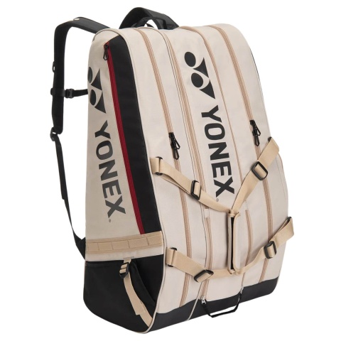 Yonex  Geralogic Raquet Bag x12 Beige