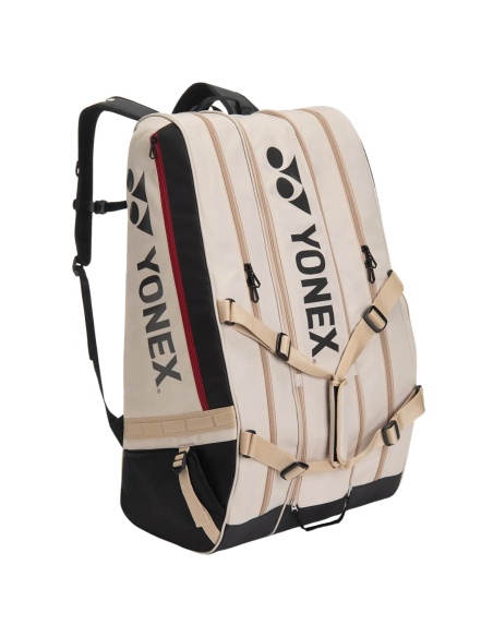 Yonex  Geralogic Raquet Bag x12 Beige