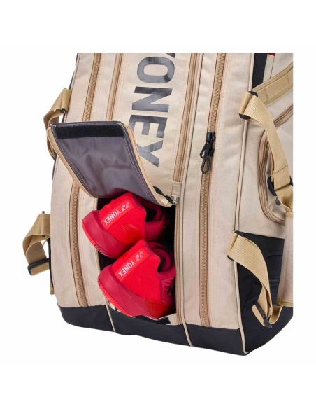Yonex  Gearlogic Raquet Bag x9 Beige