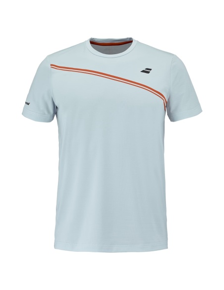 Babolat Play Crew Neck T-Shirt Boy Illusion Blue