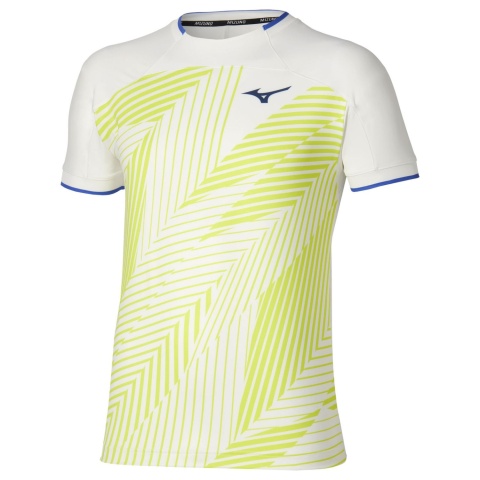 Mizuno Shadow Graphic T-Shirt White/yellow