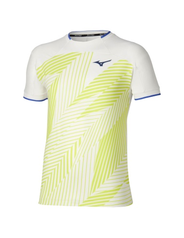 Mizuno Shadow Graphic T-Shirt White/yellow