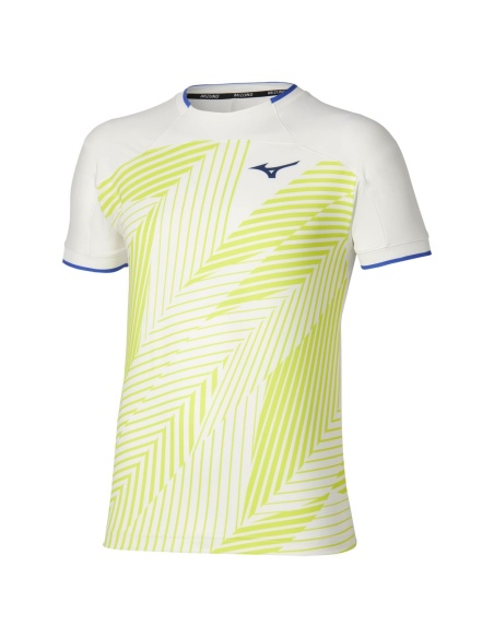 Mizuno Shadow Graphic T-Shirt White/yellow