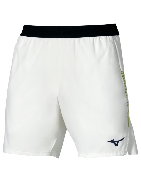 Mizuno Amplify 7in Short White/Yellow