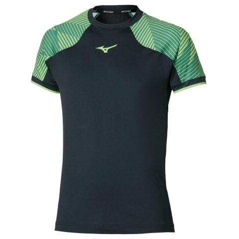 Mizuno Shadow T-Shirt Black/Green