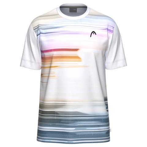 Head TopSpin T-Shirt Junior White/Color Mix