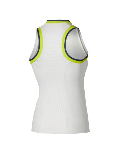 Mizuno Tennis Tank White/Yellow