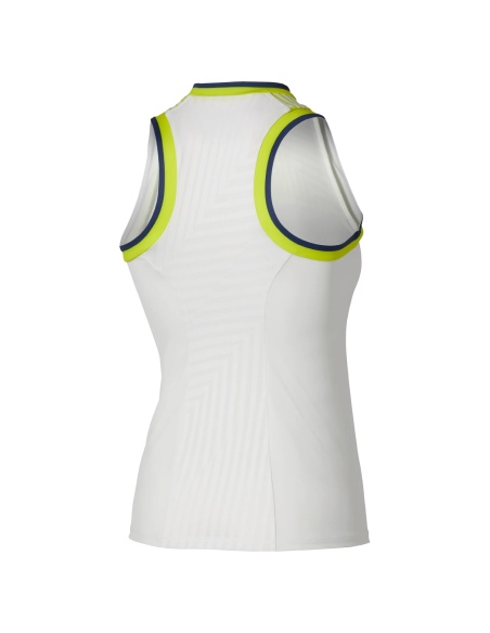 Mizuno Tennis Tank White/Yellow