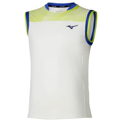 Mizuno Shadow Graphic SleeveLess White/yellow