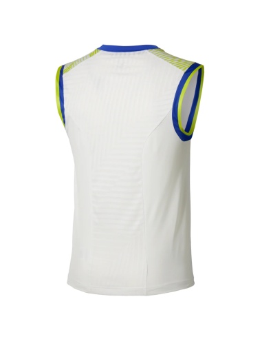 Mizuno Shadow Graphic SleeveLess White/yellow