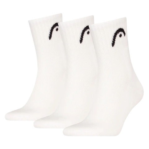 Head Socks  Training ( 3 paia) White