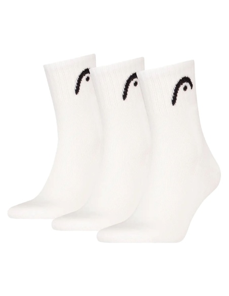 Head Socks  Training ( 3 paia) White