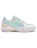 Diadora Blushiìeld Torneo 3 Clay Bianco/Verde Baia